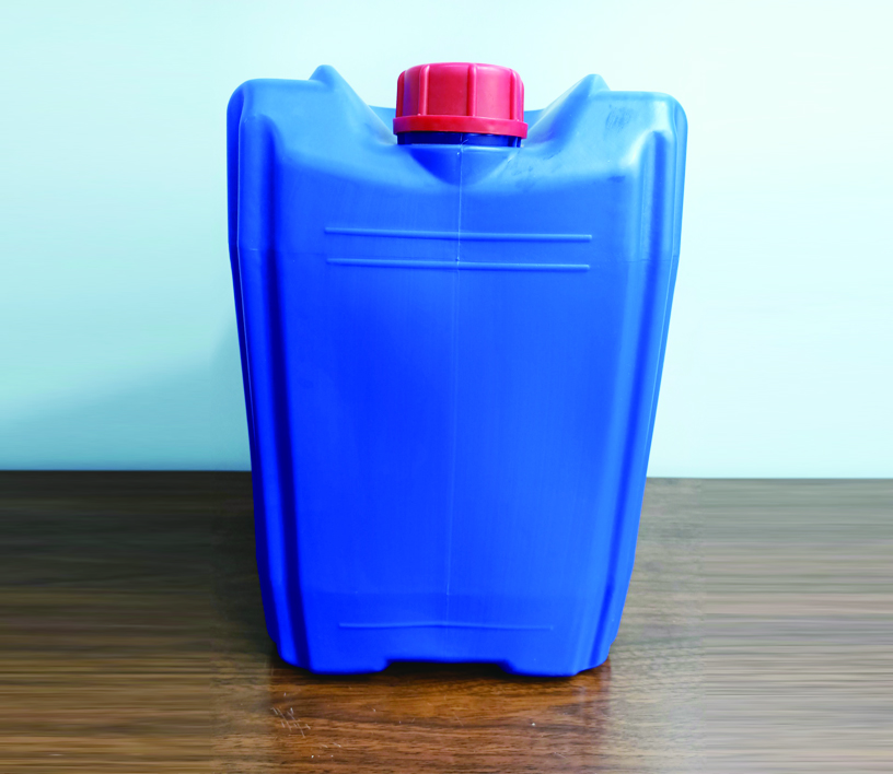 20L蓝色塑胶扁方桶